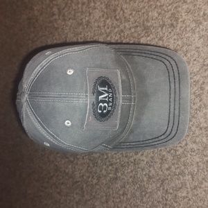 3M Brand Charcoal Gray Adjustable Snap-on Cap Hat OS